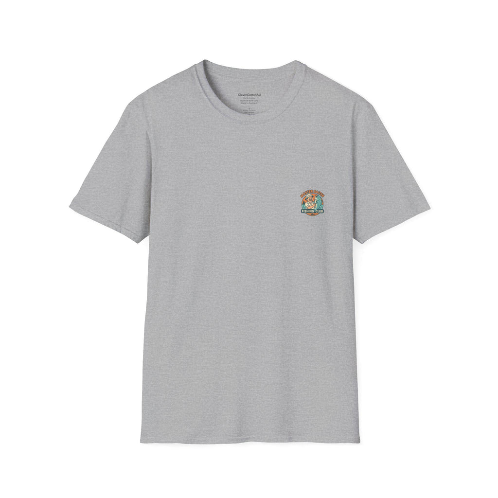 Funny Fishing Club T-Shirt: Humorous Fisherman Dad Gift