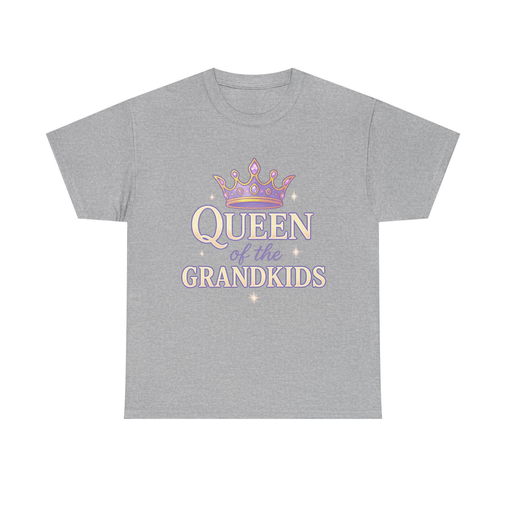 Queen of the Grandkids T-Shirt: Funny Grandma Gift