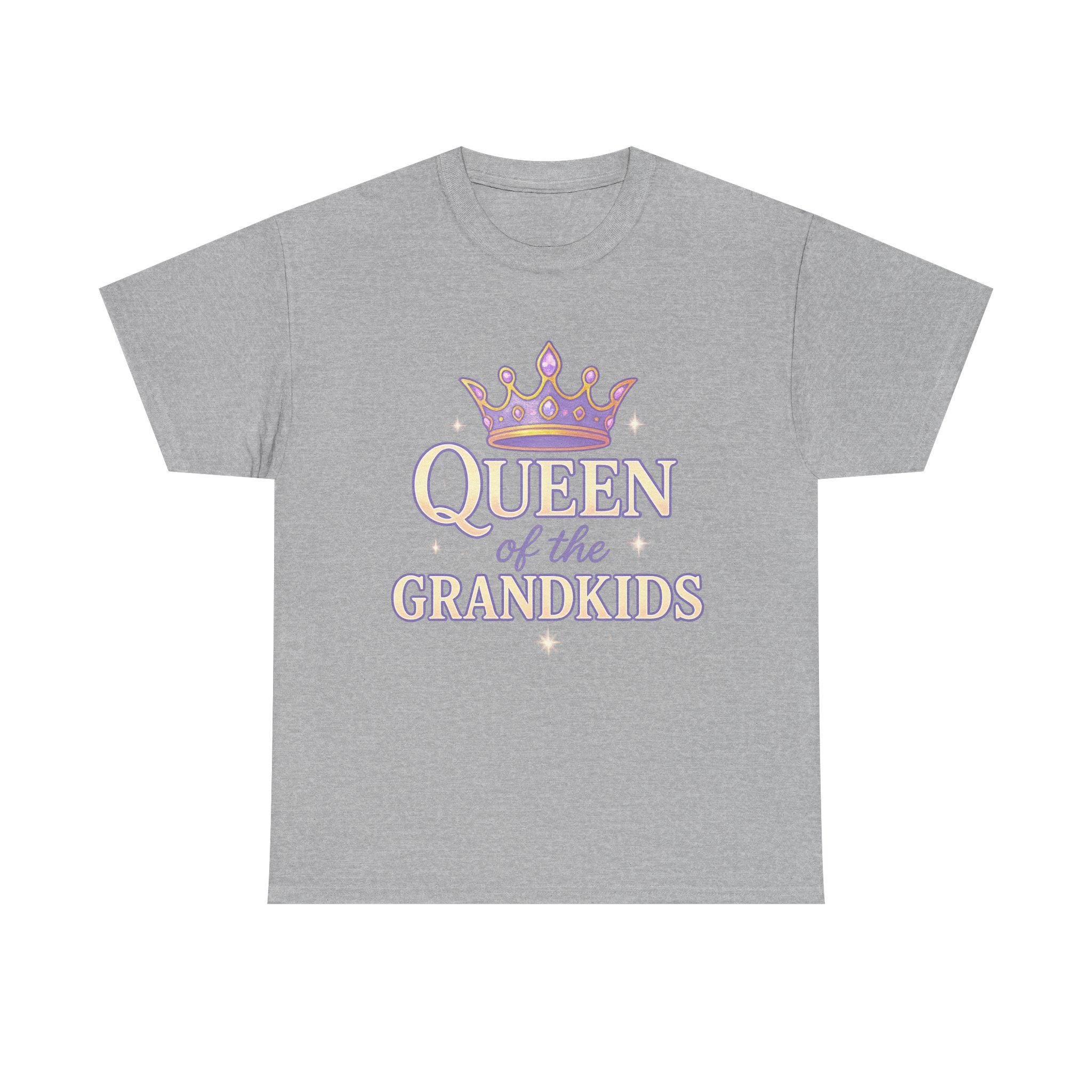 Queen of the Grandkids T-Shirt: Funny Grandma Gift