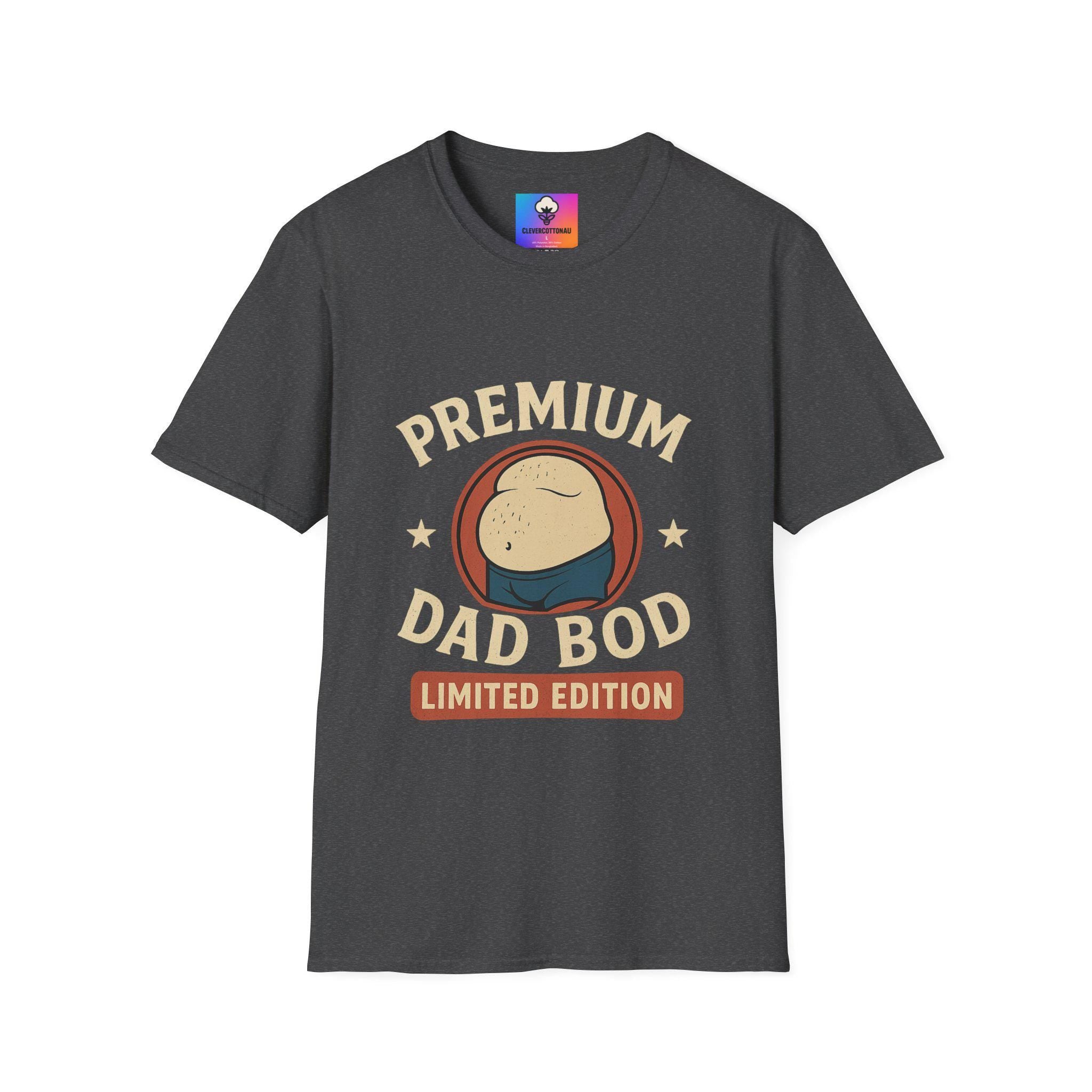 Funny Dad Bod Shirt: Retro Graphic Tee for BBQ Lovers
