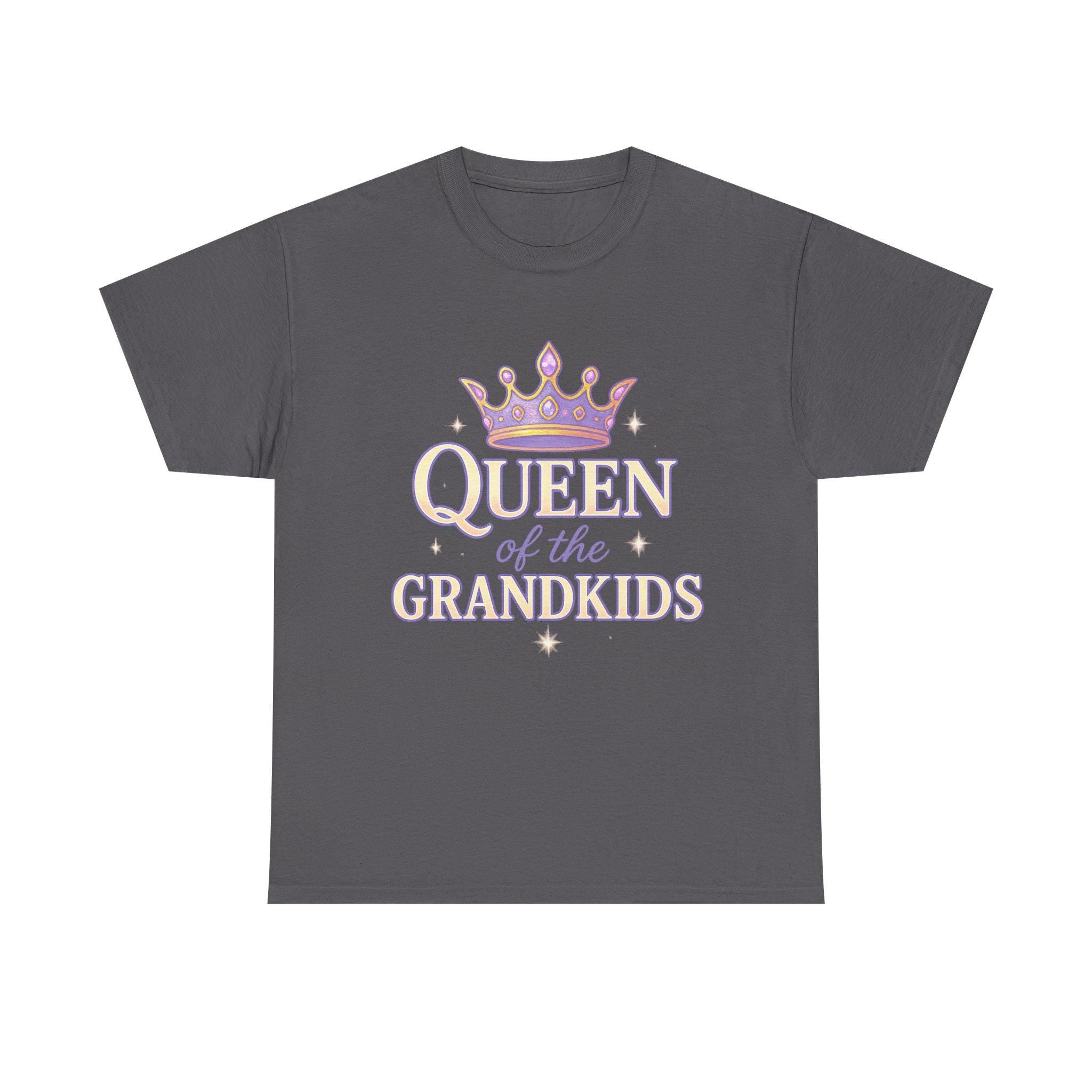 Queen of the Grandkids T-Shirt: Funny Grandma Gift